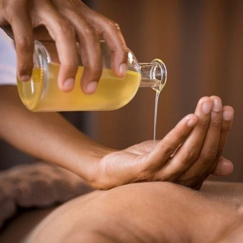 Aromatherapy massage